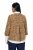 Ulla Popken 853996 Veste Marron clair - Vestes - Vestes femme grande taille