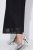 Ulla Popken 854031 Robe en mousseline à manches courtes Noir - Robes de soirée - Robes de soirée grande taille