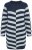 Ulla Popken 854095 Robe en maille à manches longues Bleu marine - Robes - Robes pour toutes les tailles