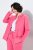Ulla Popken 854200 Veste polaire Rose - Vestes - Vestes femme grande taille