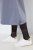 Ulla Popken 854413 Robe mi-longue à cordon Gris - Robes midi - Robes midi grande taille