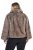 Ulla Popken 854617 Veste en fausse fourrure Beige - Vestes - Vestes femme grande taille