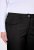 Ulla Popken 854987 Pantalon stretch chaud à ceinture confort Noir - Pantalons en tissu - Pantalons fluides femme grande taille