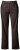 Ulla Popken 854987 Pantalon stretch chaud à ceinture confort Brun acajou - Pantalons en tissu - Pantalons fluides femme grande taille