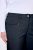 Ulla Popken 854987 Pantalon stretch chaud à ceinture confort Bleu marine - Pantalons en tissu - Pantalons fluides femme grande taille
