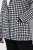 Ulla Popken 855173 Blazer en maille à carreaux Blanc cassé - Blazers - Blazers grande taille pour femme