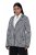 Ulla Popken 855173 Blazer en maille à carreaux Blanc cassé - Blazers - Blazers grande taille pour femme