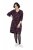 Ulla Popken 855270 Robe en jersey imprimée à col V Noir - Robes en jersey - 