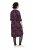 Ulla Popken 855270 Robe en jersey imprimée à col V Noir - Robes en jersey - 
