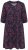 Ulla Popken 855270 Robe en jersey imprimée à col V Anthracite - Robes en jersey - 