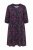 Ulla Popken 855270 Robe en jersey imprimée à col V Anthracite - Robes en jersey - 