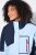 Ulla Popken 855307 Veste de ski HYPRAR à capuche amovible Bleu marine - Vêtements de ski - 