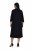 Ulla Popken 855373 Robe en jersey imprimée Noir - Robes en jersey - 