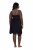 Ulla Popken 855428 Nuisette en dentelle Noir - Chemises de nuit - 