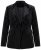 Ulla Popken 855499 Blazer en velours à strass Noir - Blazers - Blazers grande taille pour femme