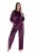 Ulla Popken 856119 Pantalon d'intérieur Prune - Pyjamas/vêtements de détente - 