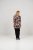 Scandinavian Caramel Flower Petals Tunic Brown - T-shirts imprimés pour femme - 