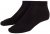Adamo Anton sneaker-socks Black 4-pack - Sous-vêtements & bain - Sous-vêtements Grande Taille