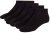 Adamo Anton sneaker-socks Black 4-pack - Sous-vêtements & bain - Sous-vêtements Grande Taille
