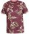 D555 Baxter T-shirt Wine-red - T-shirts - T-shirts Homme Grande Taille