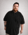 Motley Denim Bratislava Polo Black - Polos - Polos homme grande taille