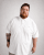 Motley Denim Bratislava Polo White - Polos - Polos homme grande taille