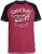 D555 Evans T-shirt Burgundy - T-shirts - T-shirts Homme Grande Taille