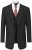 Skopes Darwin Suit jacket Black stripe - Costumes - Costumes grandes tailles 
