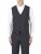 Skopes Darwin Waistcoat Black stripe - Costumes - Costumes grandes tailles 