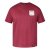 North Latitude T-Shirt With Print Rouge - T-shirts - T-shirts Homme Grande Taille