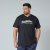 North Latitude Mountain T-Shirt V-Neck Noir - T-shirts - T-shirts Homme Grande Taille