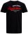 Jack & Jones Elogo T-Shirt Black - T-shirts - T-shirts Homme Grande Taille