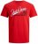 Jack & Jones Elogo T-Shirt True Red - T-shirts - T-shirts Homme Grande Taille