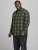 Jack & Jones Gingham L/S Shirt Dusty Olive - Chemises - Chemises Grandes Tailles Hommes