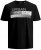 Jack & Jones Booster T-shirt Black - T-shirts - T-shirts Homme Grande Taille