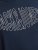 Jack & Jones Preston Crew Neck T-Shirt Navy - T-shirts - T-shirts Homme Grande Taille