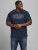 Jack & Jones Preston Crew Neck T-Shirt Navy - T-shirts - T-shirts Homme Grande Taille