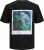 Jack & Jones JCOEDITION BERLIN T-Shirt Black - T-shirts - T-shirts Homme Grande Taille