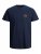 Jack & Jones JJESHARK TEE Navy - T-shirts - T-shirts Homme Grande Taille