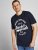 Jack & Jones JJERAFA TEE Navy - T-shirts - T-shirts Homme Grande Taille
