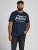 Jack & Jones JPRBLUBOOSTER TEE Navy - T-shirts - T-shirts Homme Grande Taille