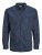 Jack & Jones JPRBLACARDIFF Print Shirt LS Navy - Chemises - Chemises Grandes Tailles Hommes