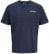 Jack & Jones Yuki Back Print Crew Neck T-Shirt Sky Captain - T-shirts - T-shirts Homme Grande Taille