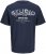 Jack & Jones Yuki Back Print Crew Neck T-Shirt Sky Captain - T-shirts - T-shirts Homme Grande Taille