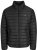 Jack & Jones Elvis Light Puffer Collar Jacket Black - Vestes - Vestes Homme Grandes Tailles