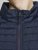 Jack & Jones MULTI BODYWARMER With COLLAR Navy Blazer - Vestes - Vestes Homme Grandes Tailles