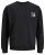 Jack & Jones JCOFILO Crew Neck Sweater with Back Print Black - Sweatshirts & hoodies - Sweatshirts/Hoodies grande taille homme