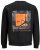 Jack & Jones JCOFILO Crew Neck Sweater with Back Print Black - Sweatshirts & hoodies - Sweatshirts/Hoodies grande taille homme
