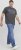 Jack & Jones MIKE ORIGINAL SQ 223 Jeans Blue Denim - Jeans et pantalons - Jeans et Pantalons grande taille 