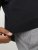 Jack & Jones BASIC Knitted Sweater Black - Sweatshirts & hoodies - Sweatshirts/Hoodies grande taille homme